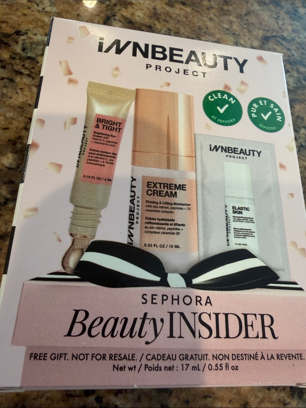 New Never Opened Innbeauty sample trio - Bright & Tight, Skin Firming & Extreme